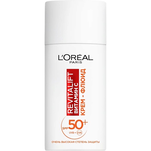 L'ORÉAL PARIS Крем-флюид Витамин С дневной для лица с SPF 50 Revitalift