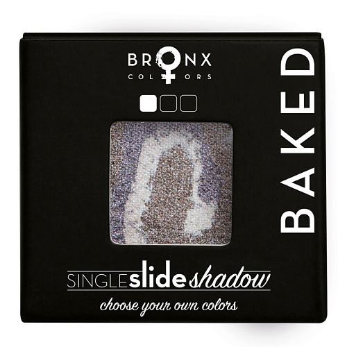 

BRONX COLORS Тени для век Single Slide Baked Shadow, Тени для век Single Slide Baked Shadow