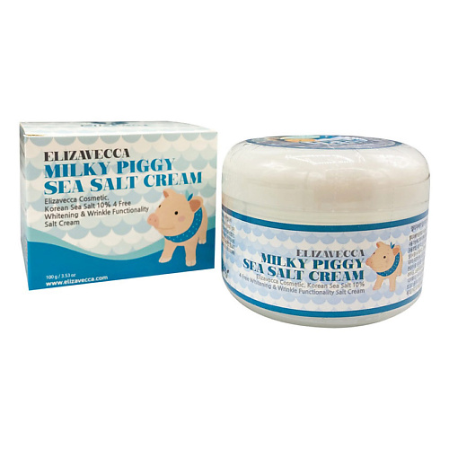 фото Elizavecca крем с морской солью омолаживающий milky piggy sea salt cream