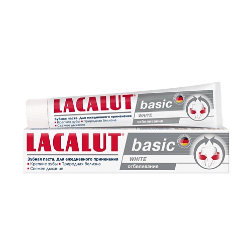 

LACALUT Зубная паста basic white 75.0, Зубная паста basic white