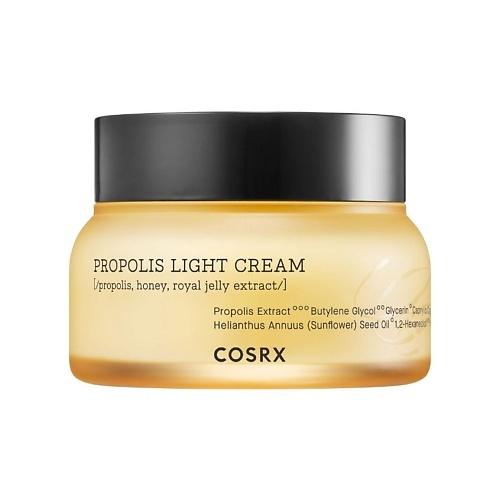 фото Cosrx увлажняющий крем для лица с прополисом full fit propolis light cream 65.0