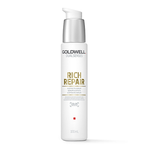 

GOLDWELL Сыворотка для волос 6-ступенчатого действия Dualsenses Rich Repair 6 Effects Serum, Сыворотка для волос 6-ступенчатого действия Dualsenses Rich Repair 6 Effects Serum