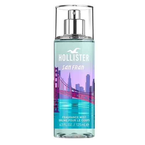 фото Hollister парфюмированный мист для тела body mist san francisco for women 125