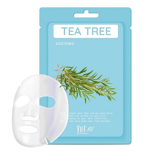 YUR Тканевая маска для лица с экстрактом чайного дерева ME Tea Tree Sheet Mask 25 99₽