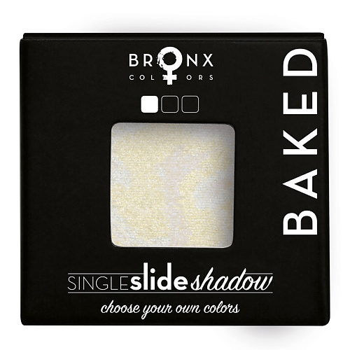 

BRONX COLORS Тени для век Single Slide Baked Shadow, Тени для век Single Slide Baked Shadow