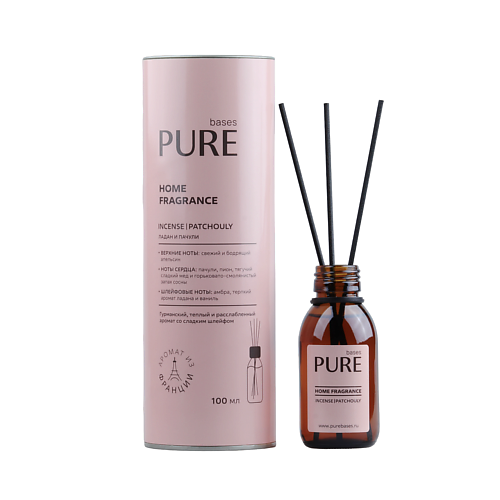 PURE BASES Аромадиффузор INCENSE & PATCHOULY 100.0