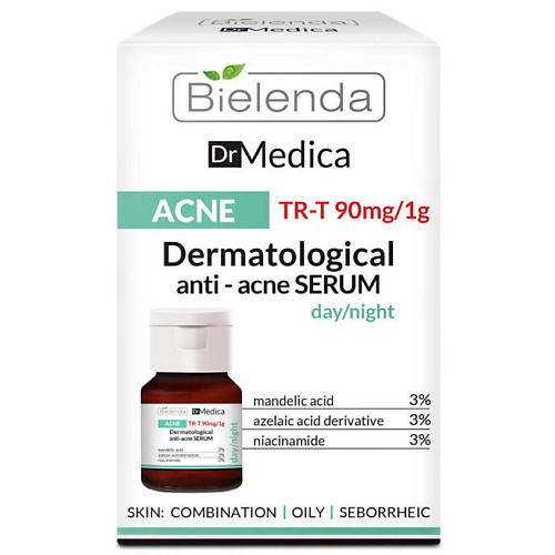 BIELENDA Сыворотка для лица против акне DR MEDICA ACNE 30.0