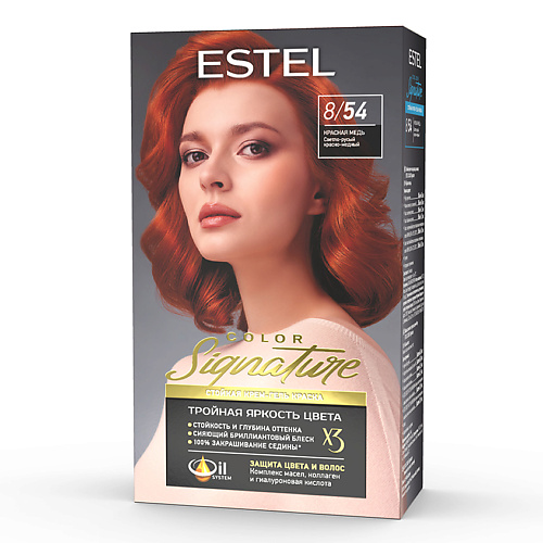 

ESTEL PROFESSIONAL Крем-гель краска для волос Color Signature, Крем-гель краска для волос Color Signature