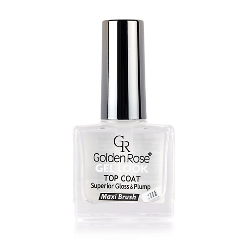 

GOLDEN ROSE Лак Gel Look Top Coat Верхнее покрытие 10, Лак Gel Look Top Coat Верхнее покрытие