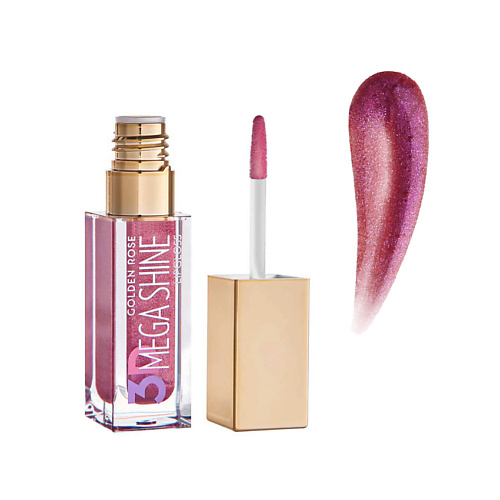 

GOLDEN ROSE Блеск для губ 3D Mega Shine Lipgloss, Блеск для губ 3D Mega Shine Lipgloss