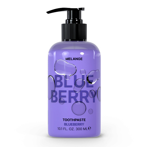 

MELANGE Натуральная зубная паста BLUEBERRY 300, Натуральная зубная паста BLUEBERRY