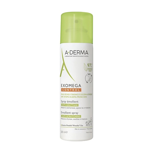 

A-DERMA Смягчающий спрей-эмолент Exomega Control, Смягчающий спрей-эмолент Exomega Control