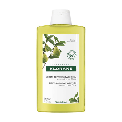 

KLORANE Шампунь с мякотью Цитрона Purifying Shampoo, Шампунь с мякотью Цитрона Purifying Shampoo