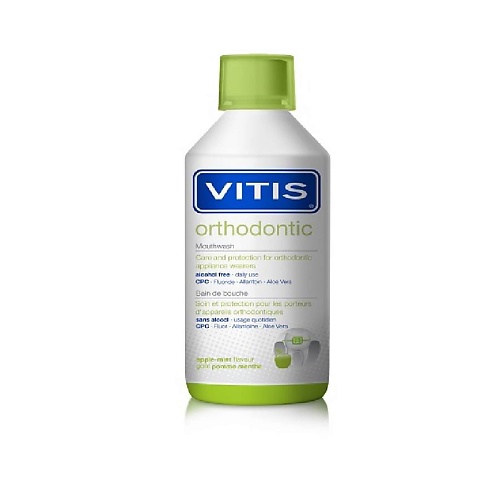 фото Dentaid ополаскиватель для полости рта vitis orthodontic 500