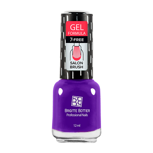 BRIGITTE BOTTIER Лак для ногтей GEL FORMULA тон 01 прозрачный 282₽