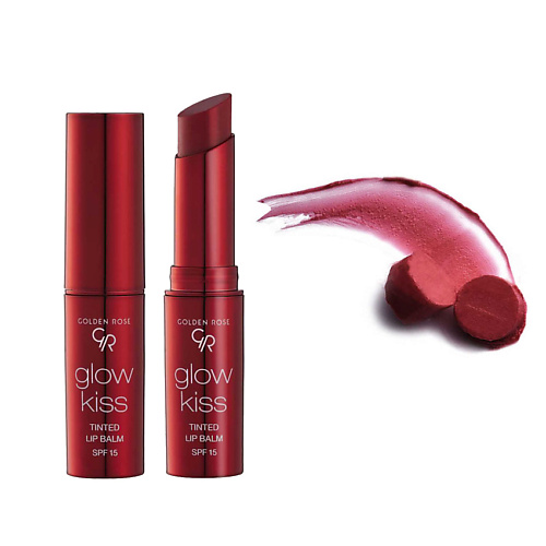 

GOLDEN ROSE Тинт-бальзам для губ Glow Kiss Tinted Lip Balm, Тинт-бальзам для губ Glow Kiss Tinted Lip Balm