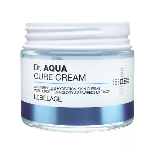 LEBELAGE Крем для лица с Экстрактом Водорослей для Обезвоженной кожи Dr Aqua Cure Cream 700 653₽