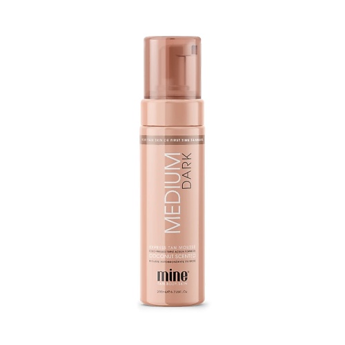 MINETAN Мусс – автозагар с формулой высокой стойкости Medium Dark Self Tan Mousse 200.0