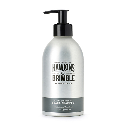 

HAWKINS & BRIMBLE Шампунь для бороды в многоразовом флаконе Elemi & Ginseng Beard Shampoo, Шампунь для бороды в многоразовом флаконе Elemi & Ginseng Beard Shampoo