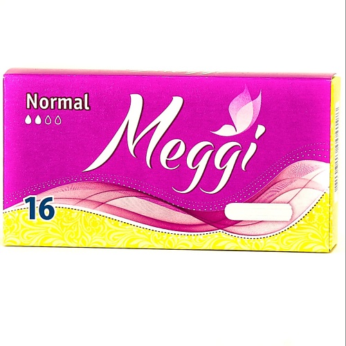 

MEGGI Тампоны гигиенические "Meggi" Normal 16.0, Тампоны гигиенические "Meggi" Normal