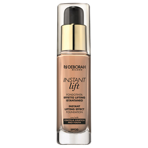 

DEBORAH MILANO Тональная основа-лифтинг INSTANT LIFTING EFFECT FOUNDATION, Тональная основа-лифтинг INSTANT LIFTING EFFECT FOUNDATION