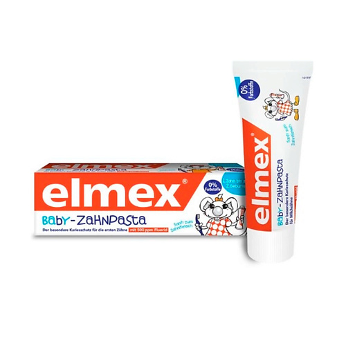 

COLGATE Зубная паста Elmex Children's 0-2 лет 75.0, Зубная паста Elmex Children's 0-2 лет