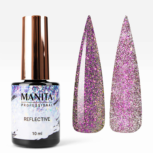 

MANITA Гель-лак светоотражающий REFLECTIVE MULTICHROME, Гель-лак светоотражающий REFLECTIVE MULTICHROME