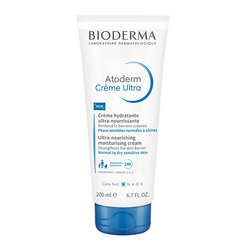 BIODERMA Крем Ультра для увлажнения нормальной и сухой кожи лица и тела Atoderm 2000 1498₽