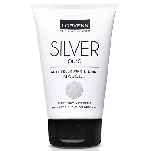 LORVENN HAIR PROFESSIONALS Маска для волос SILVER PURE MASQUE 1000 635₽