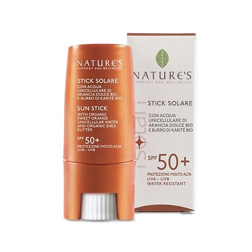 NATURE'S HARMONY AND WELLBEING Солнцезащитный стик SPF 50+ iSolari 9.0