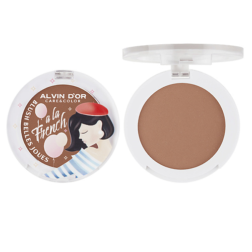 

ALVIN D’OR Румяна для лица Blush belles joues A LA FRENCH, Румяна для лица Blush belles joues A LA FRENCH