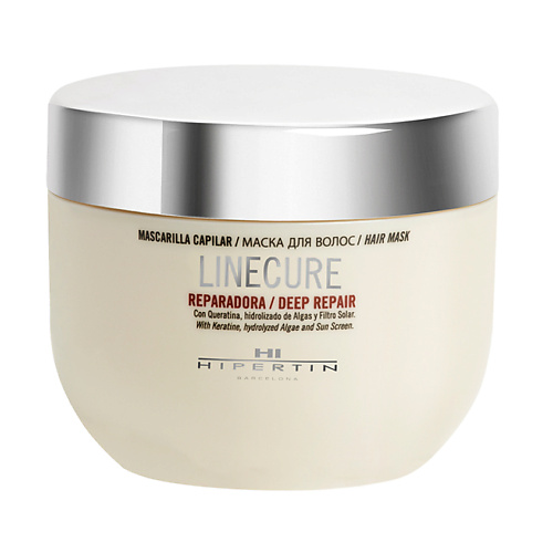 фото Hipertin восстанавливающая маска для поврежденных волос linecure repairing mask 500.0