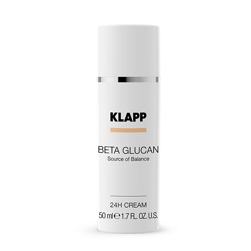 фото Klapp cosmetics крем-уход 24 часа beta glucan 24h cream 50.0