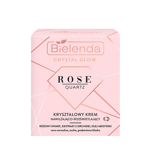 

BIELENDA Увлажняющий крем CRYSTAL GLOW ROSE QUARTZ 50.0, Увлажняющий крем CRYSTAL GLOW ROSE QUARTZ