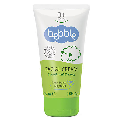 

BEBBLE Крем для лица детский Facial Cream 0+ 50.0, Крем для лица детский Facial Cream 0+