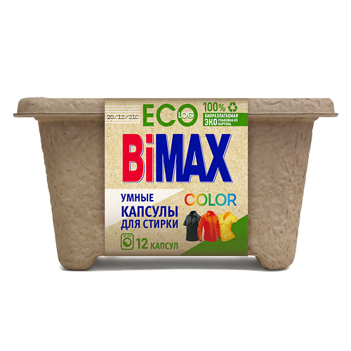 

BIMAX Капсулы для стирки Color 12, Капсулы для стирки Color