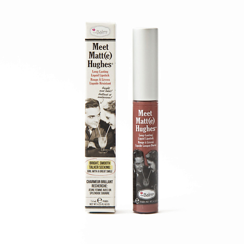 THEBALM Стойкая матовая жидкая помада Meet Matte Hughes 2069₽