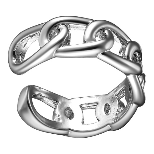 

UVI JEWELLERY Серебристый кафф в виде звеньев, Серебристый кафф в виде звеньев