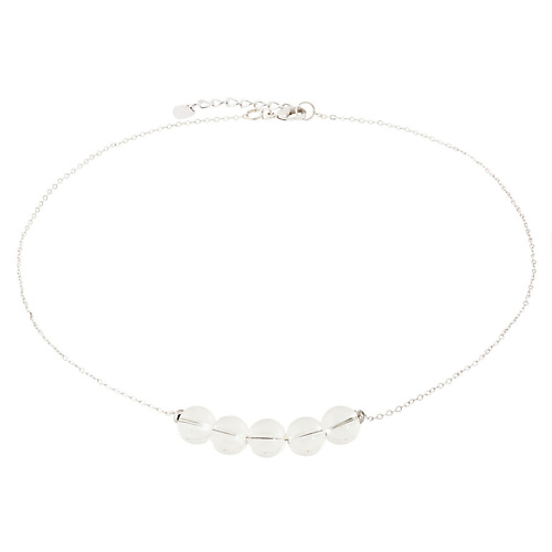 ALERIE-ACCESSORIES Колье из натурального горного хрусталя Forever Crystal Chain