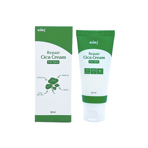 KIMS Крем для лица с центеллой азиатской Repair CICA Cream for Face 500 830₽