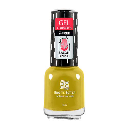 BRIGITTE BOTTIER Лак для ногтей GEL FORMULA тон 01 прозрачный 282₽