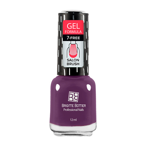 BRIGITTE BOTTIER Лак для ногтей GEL FORMULA тон 01 прозрачный 282₽