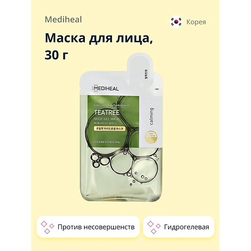 

MEDIHEAL Маска для лица против несовершенств кожи гидрогелевая 30.0, Маска для лица против несовершенств кожи гидрогелевая