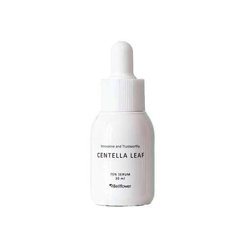 фото Bellflower сыворотка для лица с центеллой азиатской centella leaf 75% serum