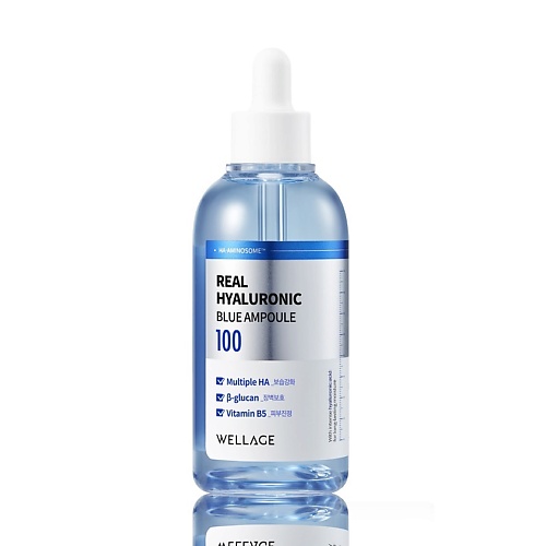 

WELLAGE Сыворотка "Real Hyaluronic Blue ampoule" 100.0, Сыворотка "Real Hyaluronic Blue ampoule"