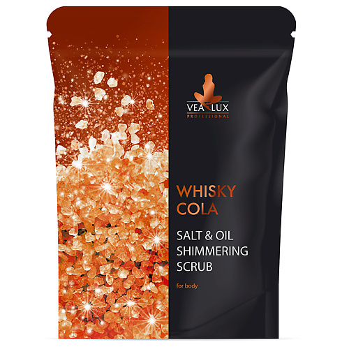 VEALUX Скраб шиммер для тела WHISKY COLA SCRUB бронзовый 200.0