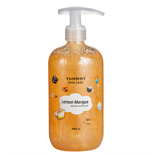 YUMMMY Гель для душа с блестками Lemon Meringue 429₽