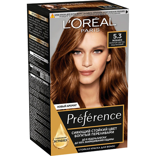 L'ORÉAL PARIS Стойкая краска для волос Preference