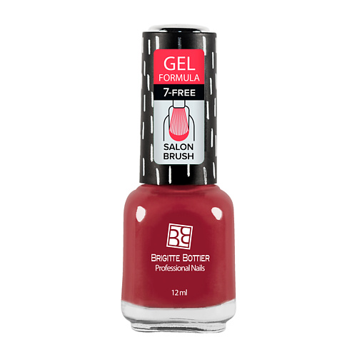 BRIGITTE BOTTIER Лак для ногтей GEL FORMULA тон 01 прозрачный 282₽