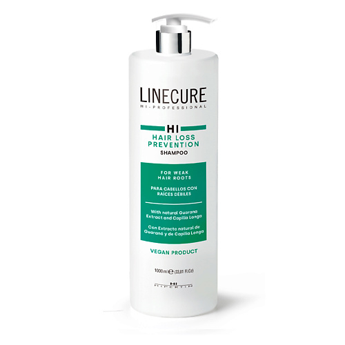 HIPERTIN Шампунь против выпадения волос LINECURE Hair Loss vegan 10000 2884₽